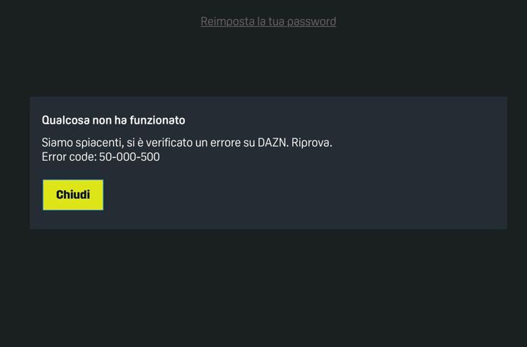 Disservizio DAZN Serie A 2022/2023