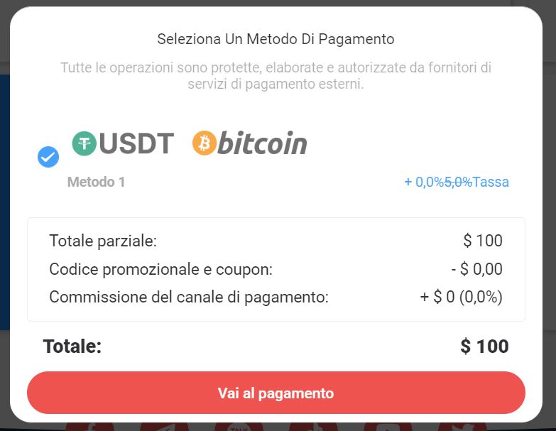 Condividere un account premium. Come pagare su GamsGo