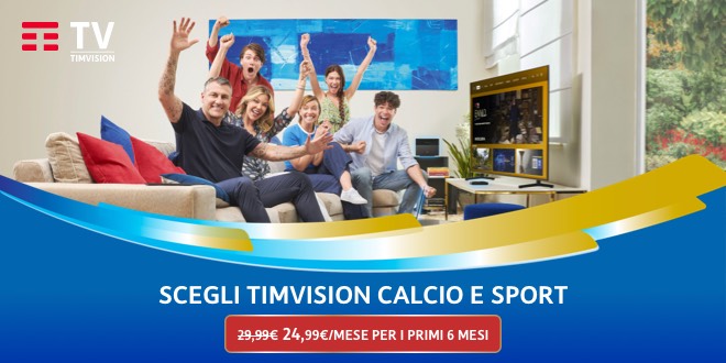 Offerta TIMVISIONE con DAZN e Infinity +