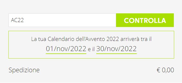 Inserimento codice sconto Degustabox 