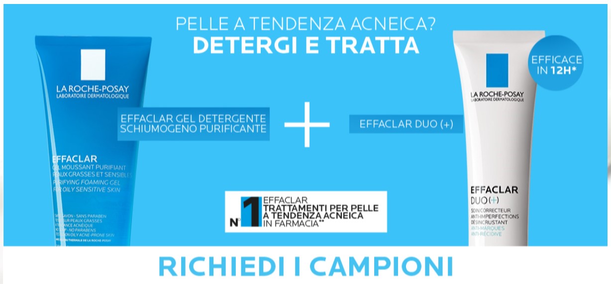 campioni omaggio La Roche-Posay Effaclar