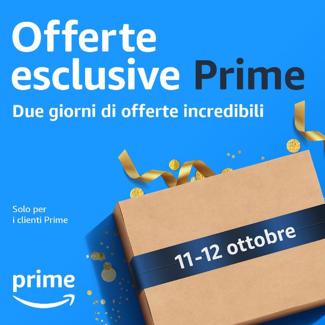 Un Prime Day ad ottobre 2022? 2 giorni di offerte esclusive per i clienti Amazon Prime