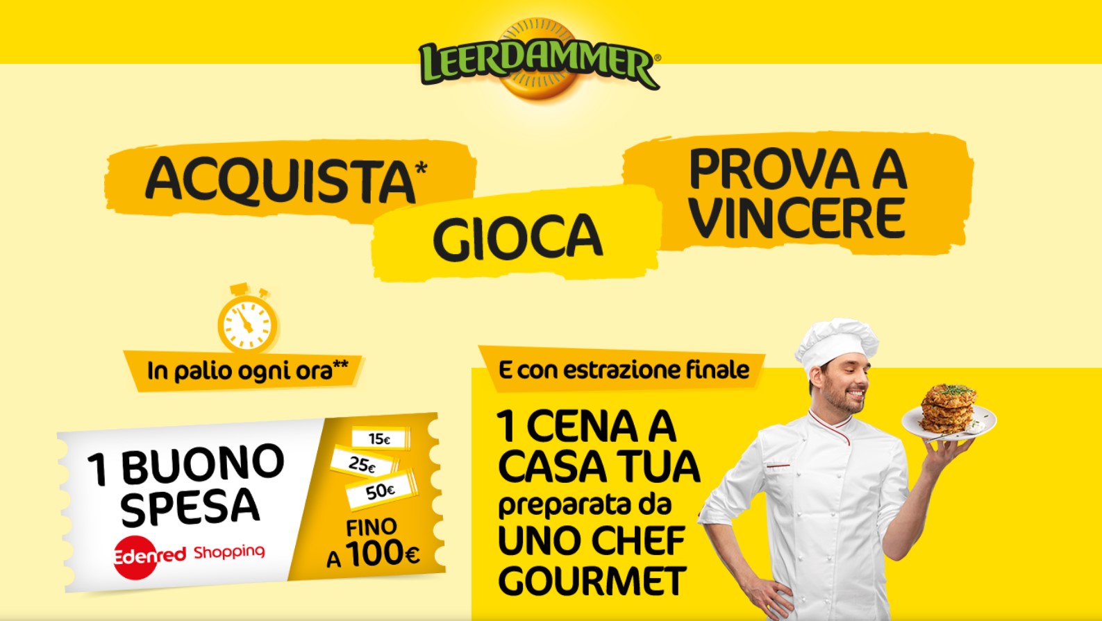 Prova a vincere con Leerdammer