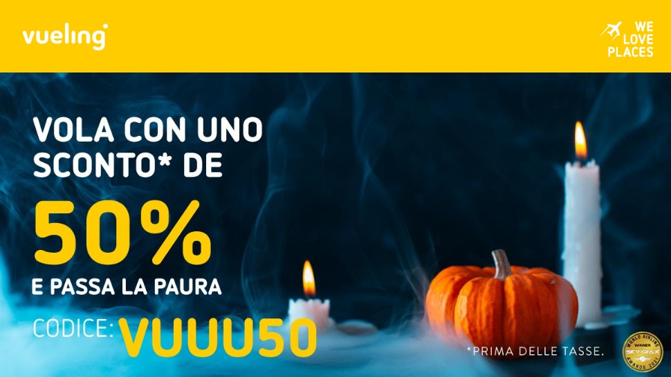 Offerta Vueling Halloween