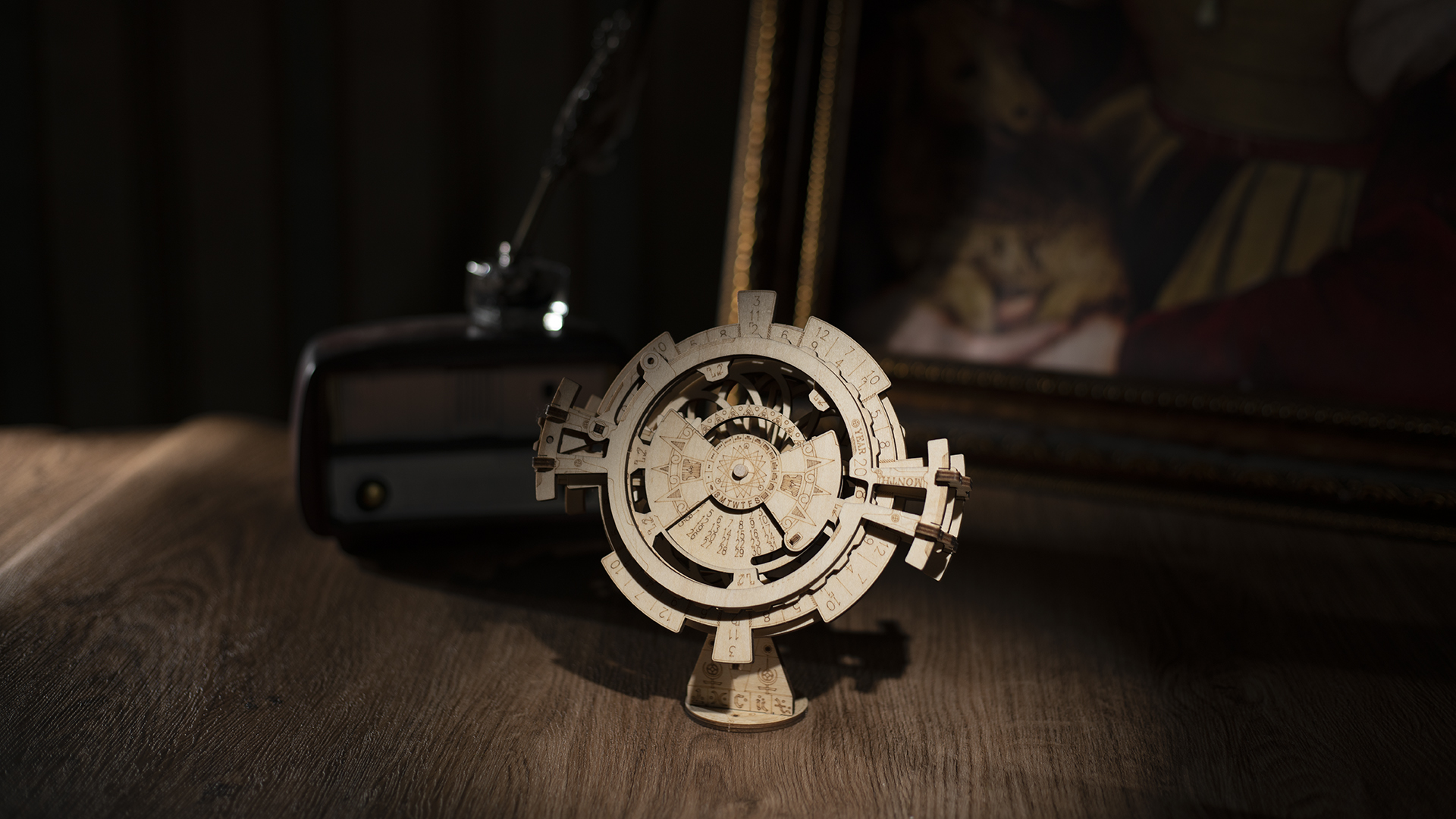 Calendario perpetuo ROKR - Puzzle 3D in legno