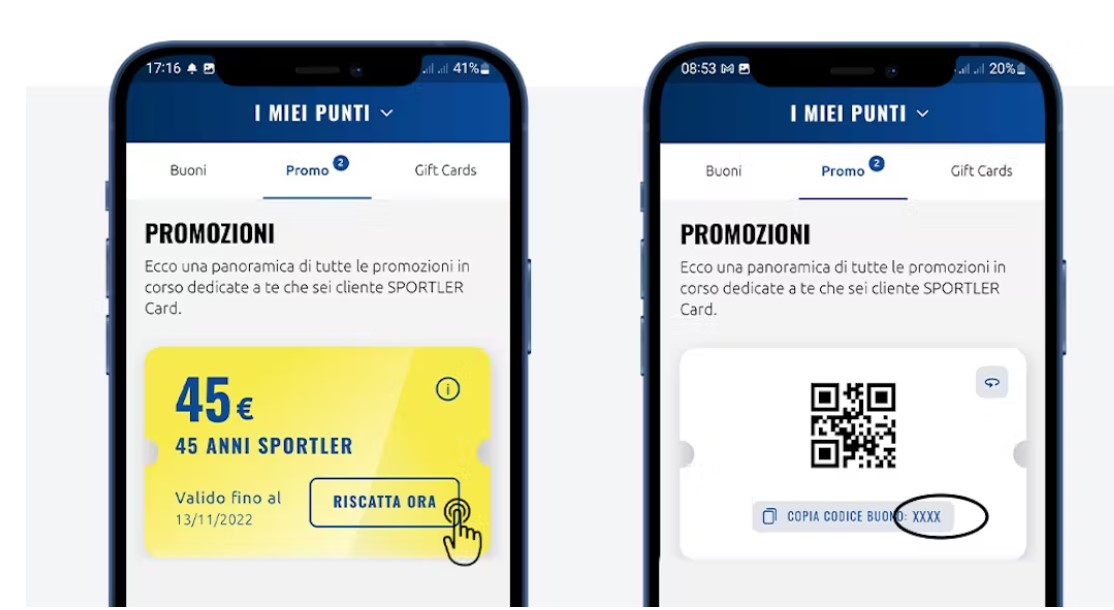 Come scaricare il buono di 45€ per il compleanno di Sportler