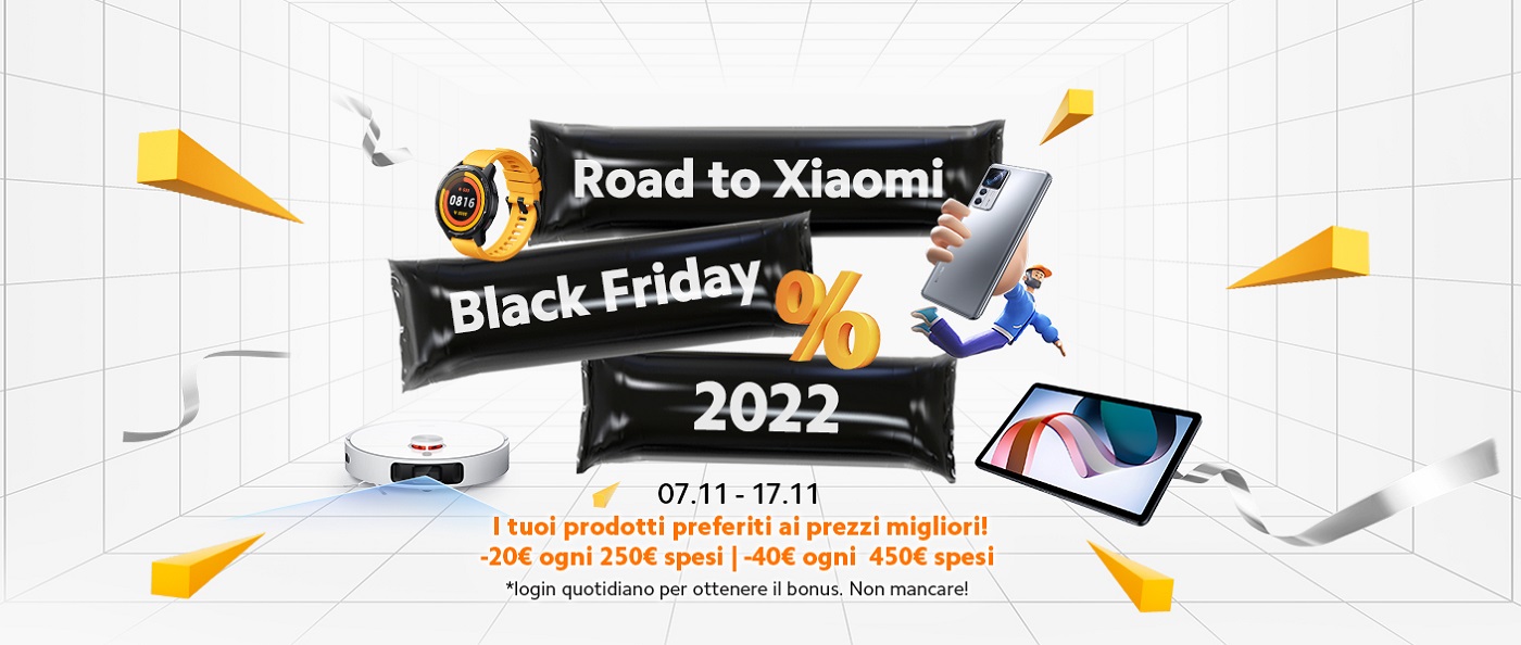Offerte Black Friday 2022 Xiaomi