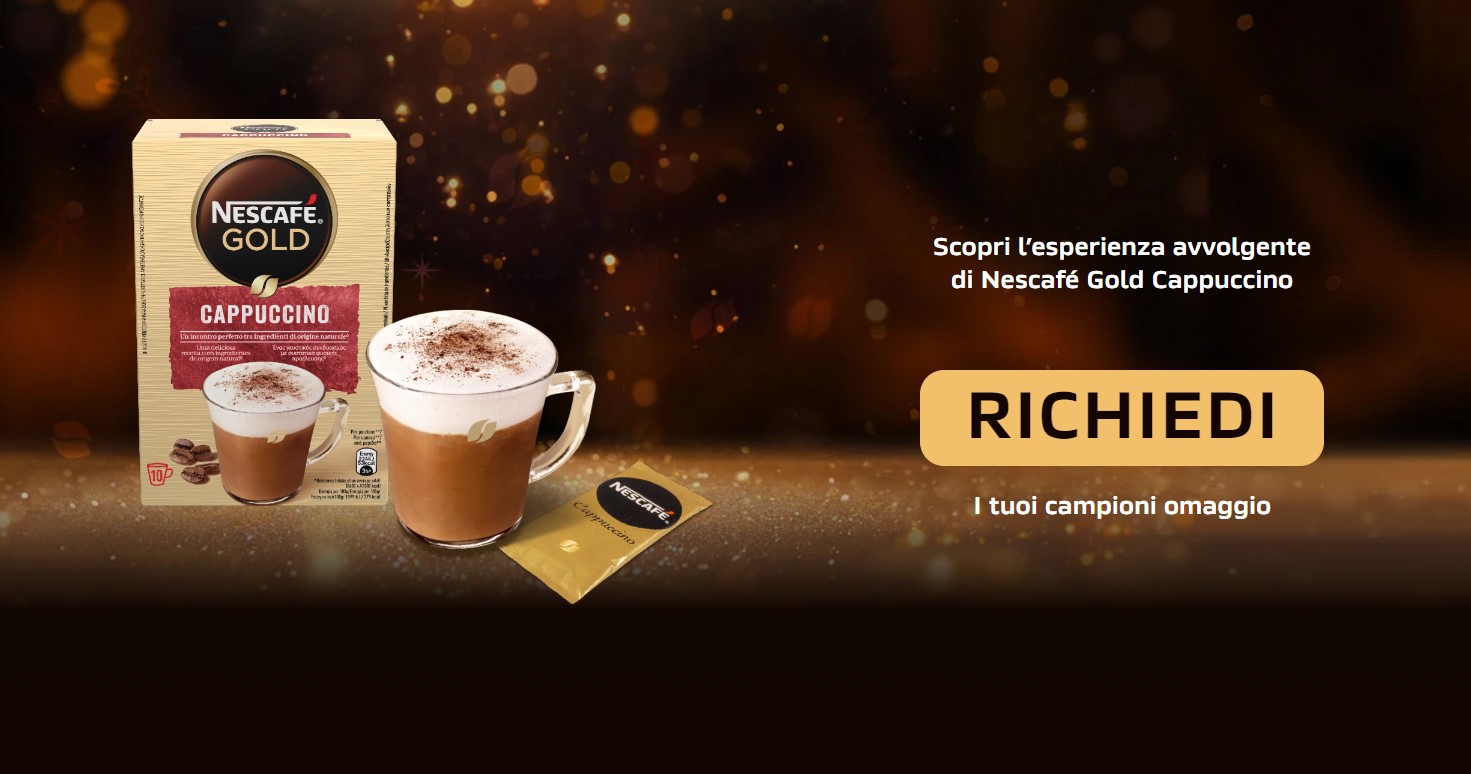 Omaggio Nescafè Gold Cappuccino 2023