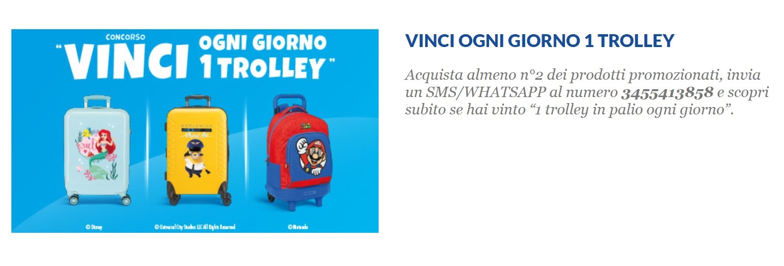 Concorso Danone - vinci un trolley