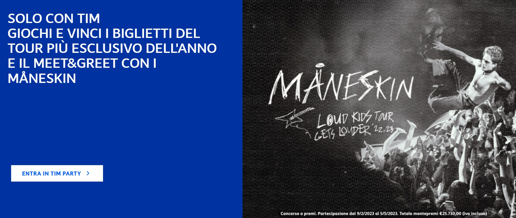 Concorso Maneskin 2023