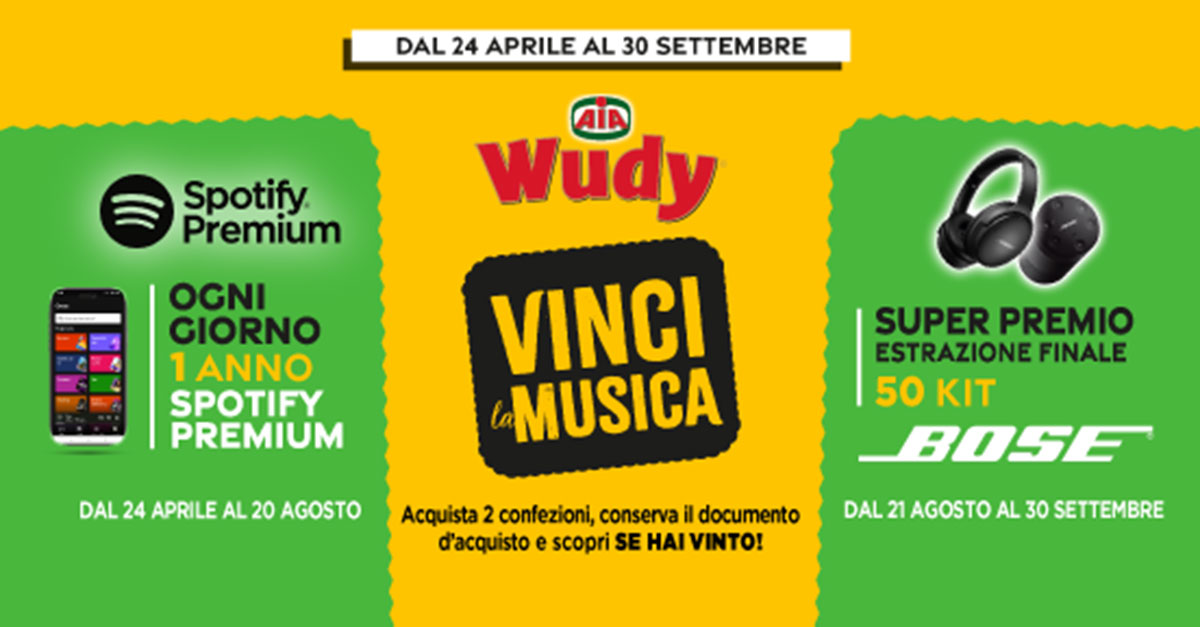 Concorso Wudy Aia Vinci la musica