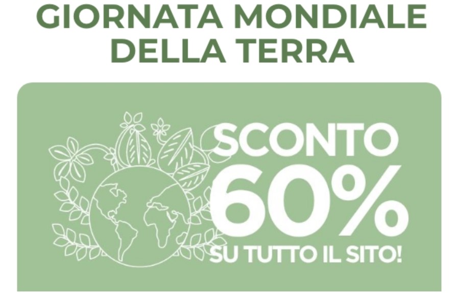 Offerta Bottega Verde giornata mondiale della Terra