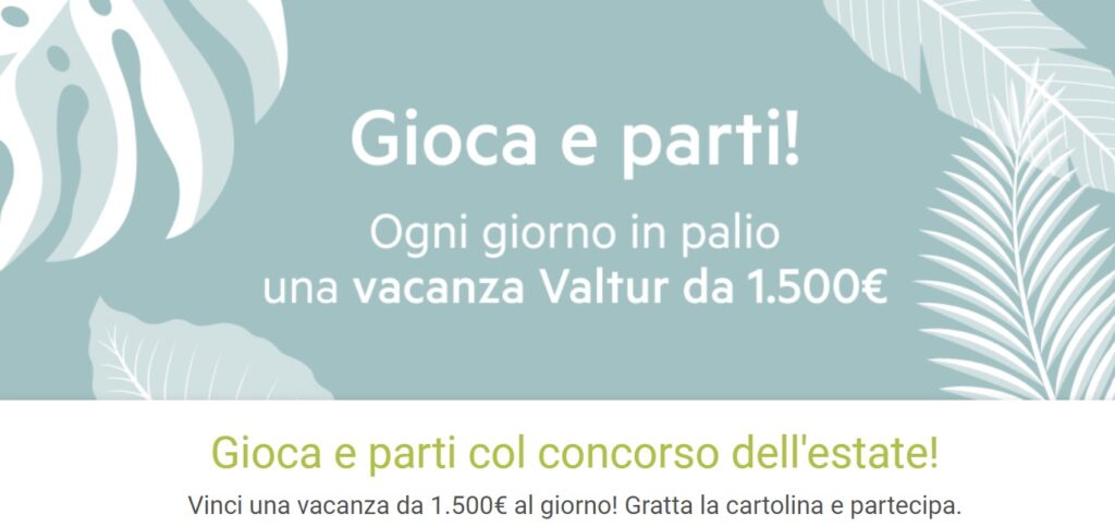Concorso Upim - Vinci Vacanza Valtur