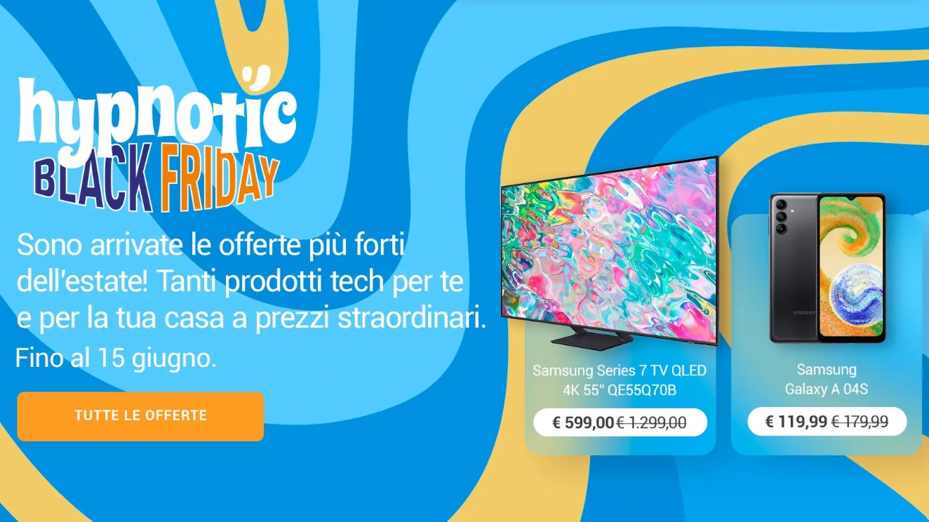 Hypnotic Black Friday 2023 Unieuro
