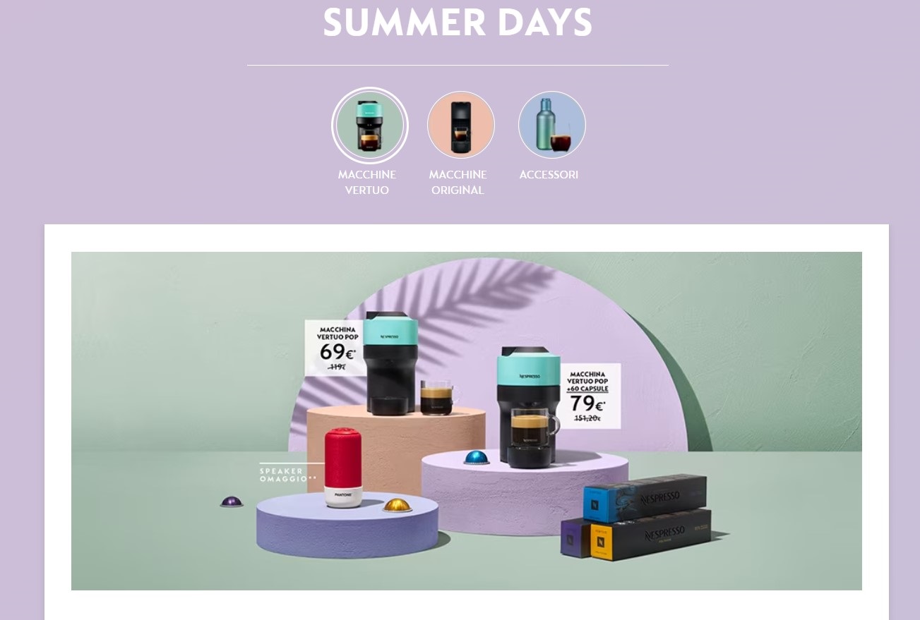 Summer Day Nespresso Vertuo 2023
