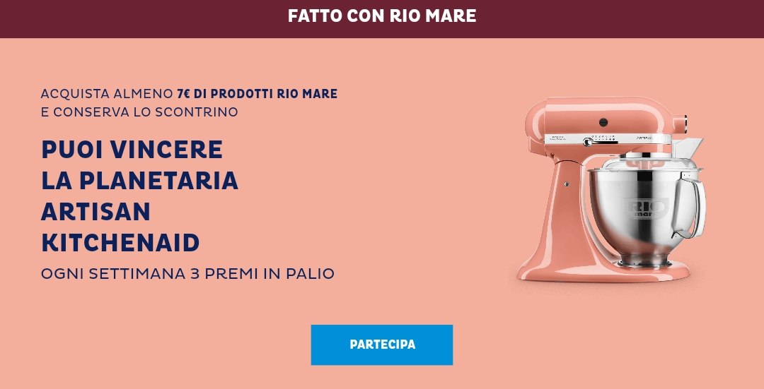 Concorso Rio Mare "Fatto con Rio Mare"