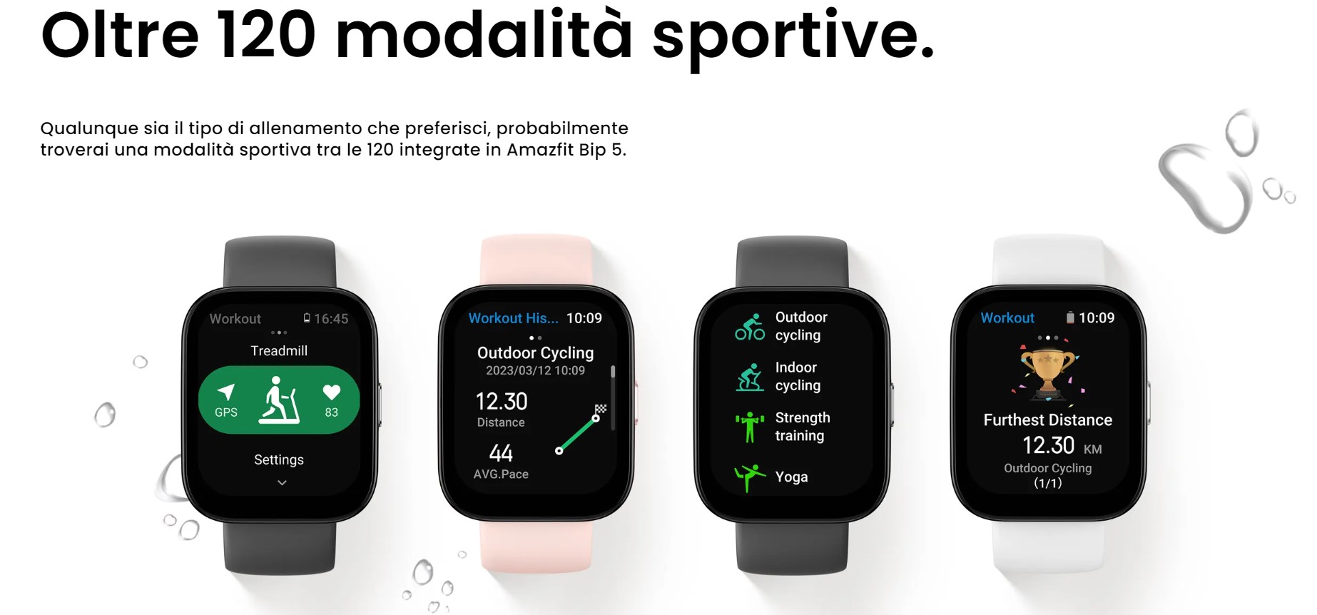 Amazfit Bip 5 per i tuoi allenamenti