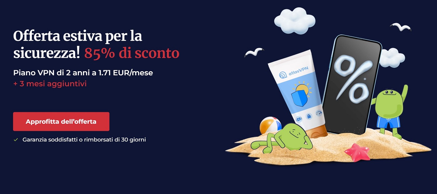 Atlas VPN offerte e recensioni sul servizio