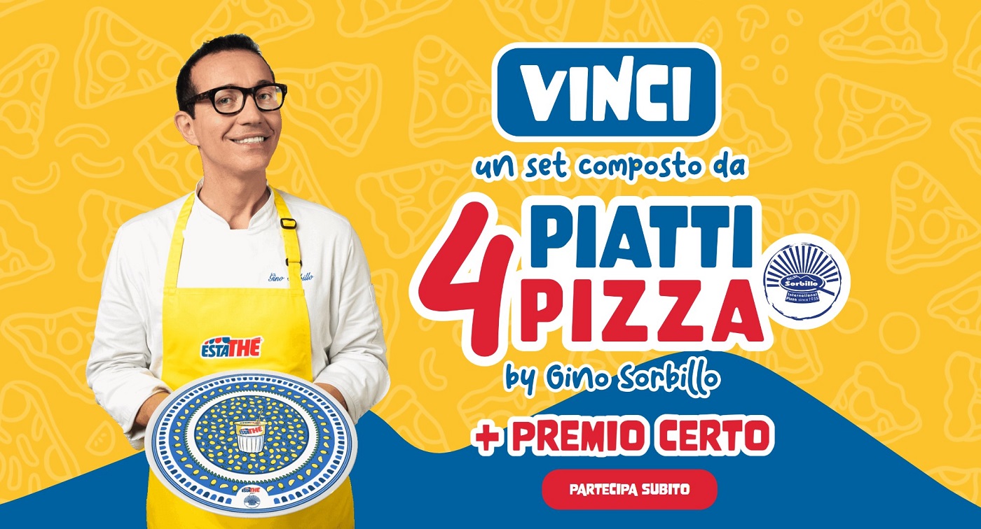 Estathè Piatti da pizza firmati Gino Sorbillo