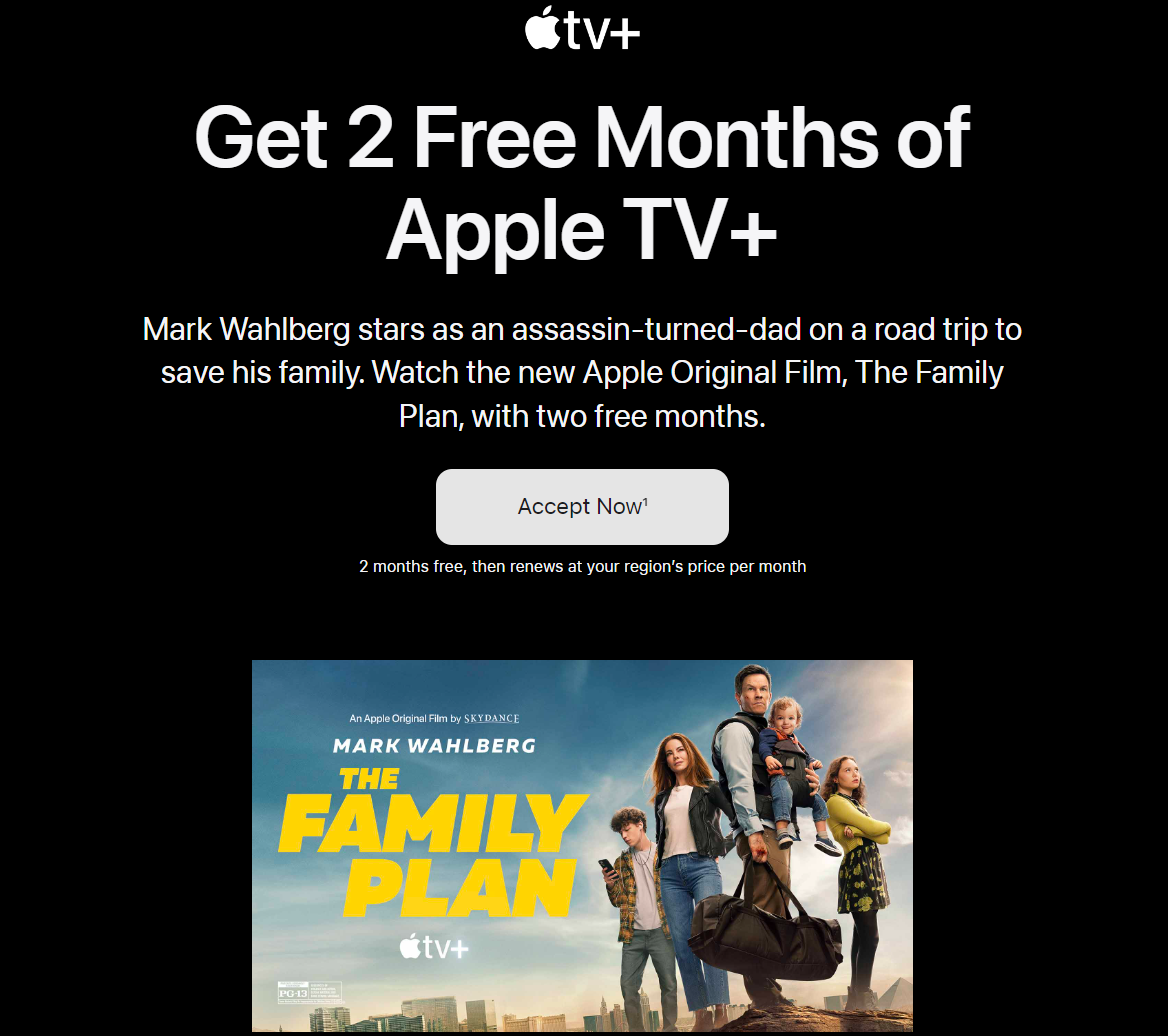2 mesi gratis di Apple TV+
