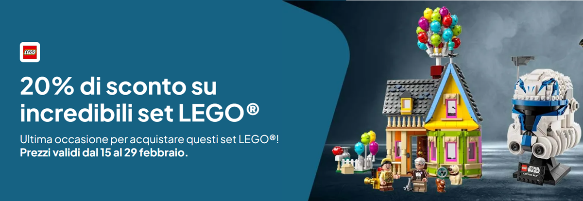 Yeppon - sconti Lego del 20%