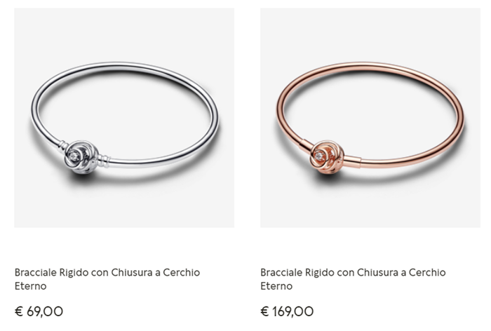 Bracciale in regalo con 99€ di acquisti Pandora