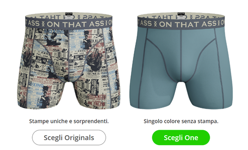 On That Ass - boxer in regalo