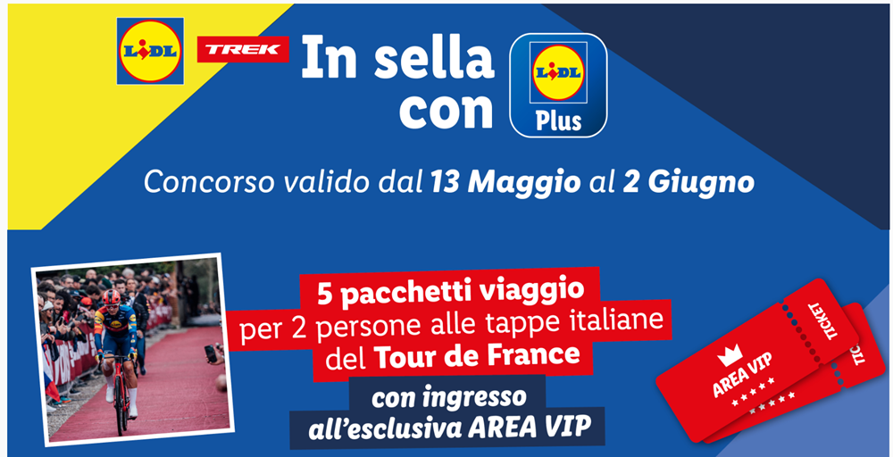 Concorso in sella con Lidl: premi e come funziona il concorso