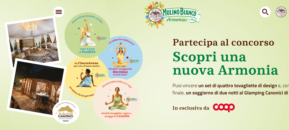 Concorso Mulino Bianco - scopri una nuova armonia