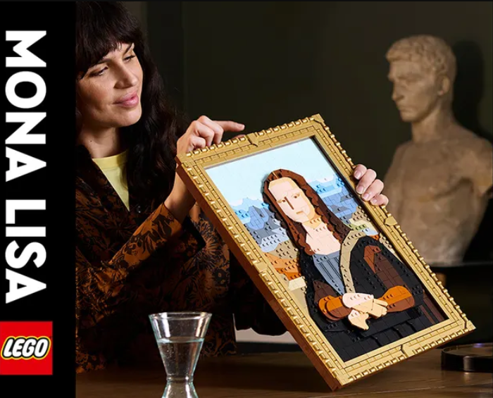 Lego art La Gioconda, Monna Lisa