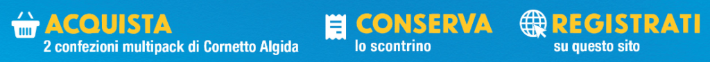 Come partecipare al concorso Cornetto Algida e vincere un Kit Summer Cornetto