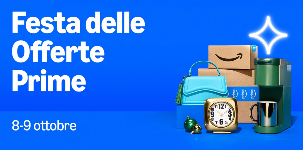 Prime Day 2024 ottobre - Festa delle offerte 8/9 ottobre 2024