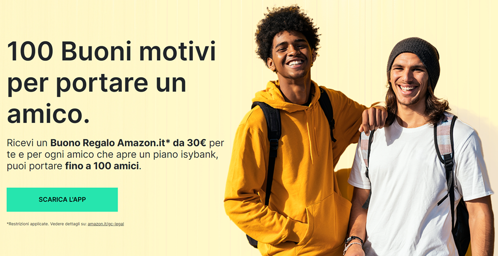 Isybank porta un amico