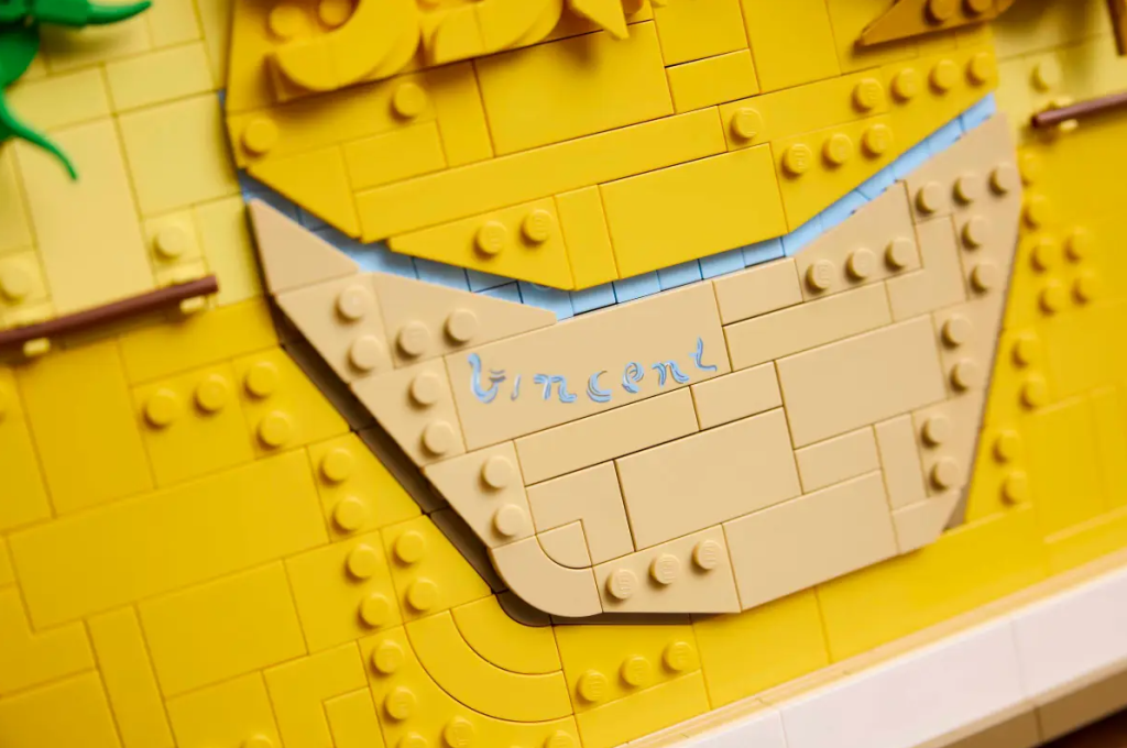 Set Lego - Girasoli di Van Gogh - Firma