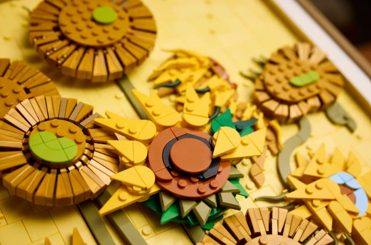 Girasoli di Van Gogh - dettagli