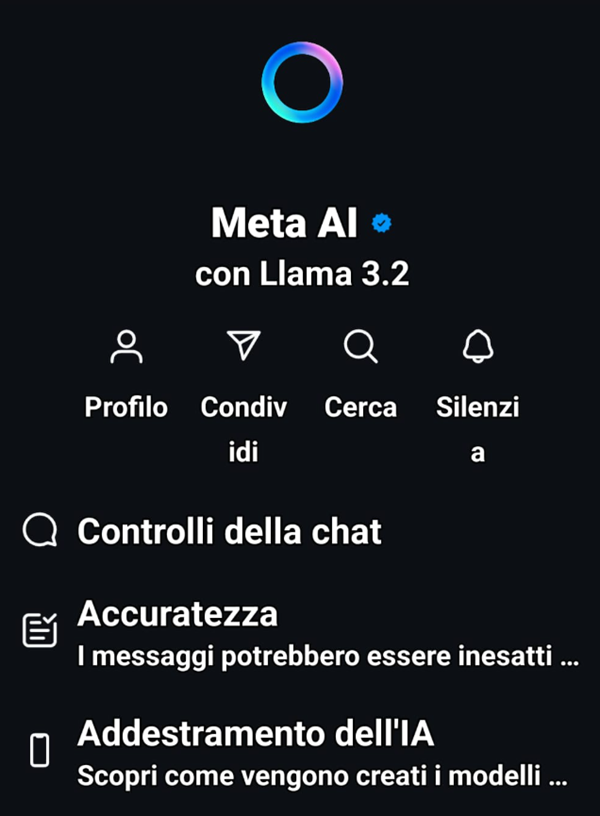 Meta AI con Llama 3.2