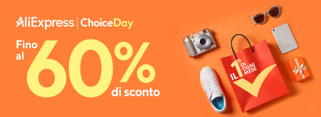 Aliexpress Choice Day di settembre 2025