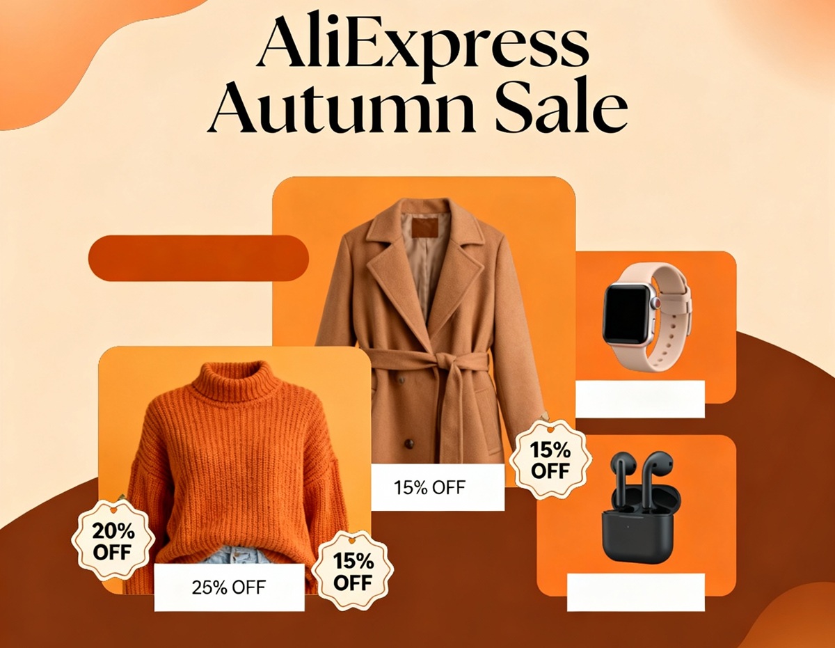 Moda autunno 2025 Aliexpress