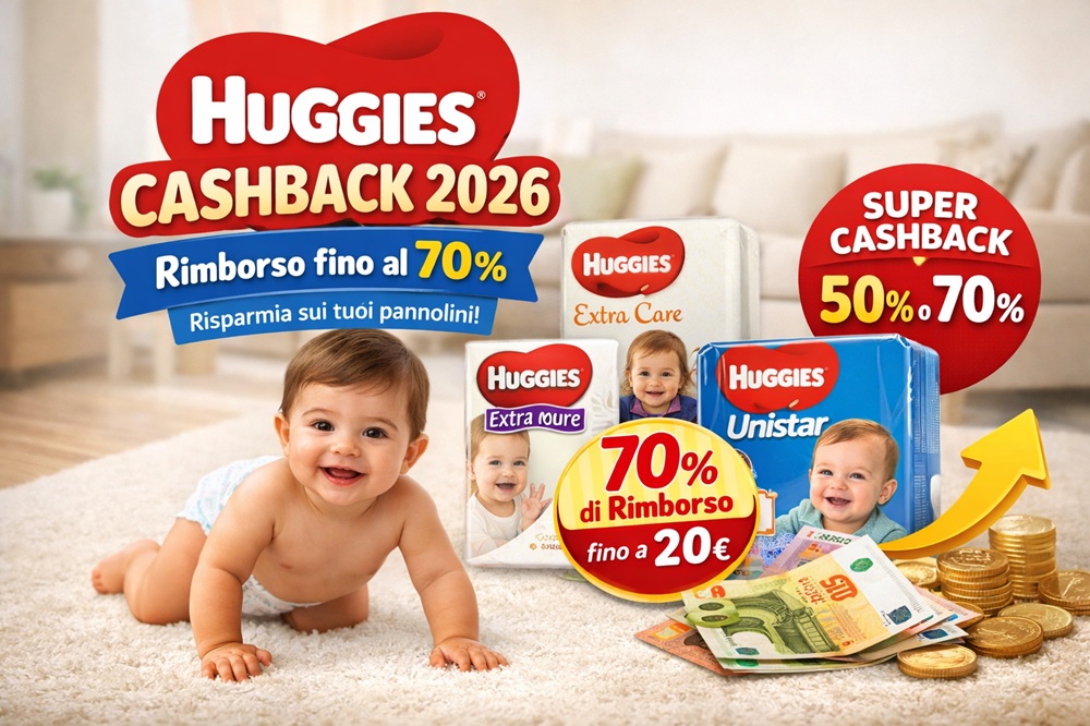 Cashback Huggies 2026