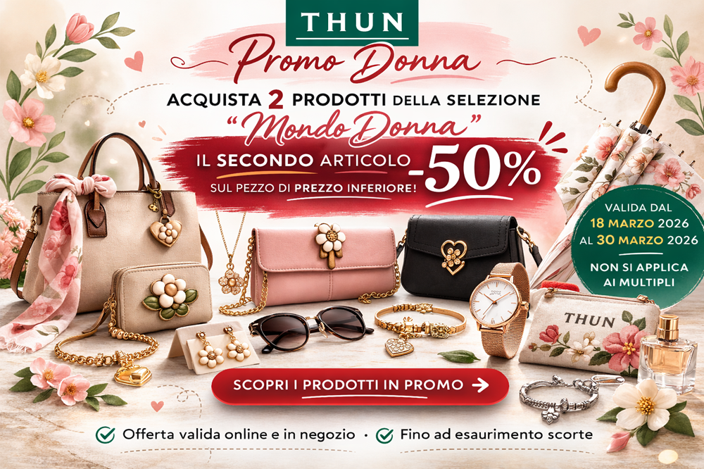 Promo Thun - secondo articolo a metà prezzo