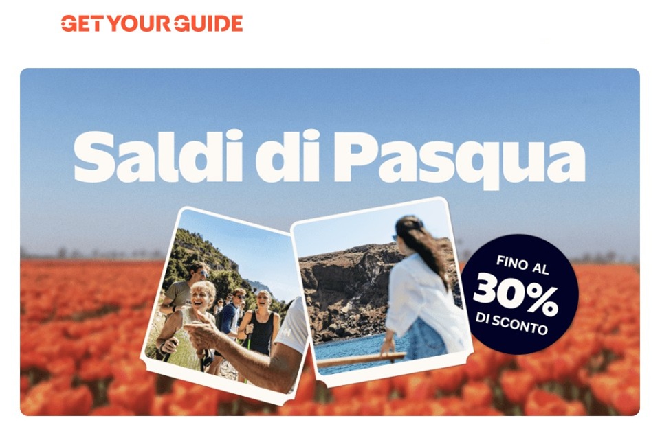 Saldi di Pasqua GetYourGuide