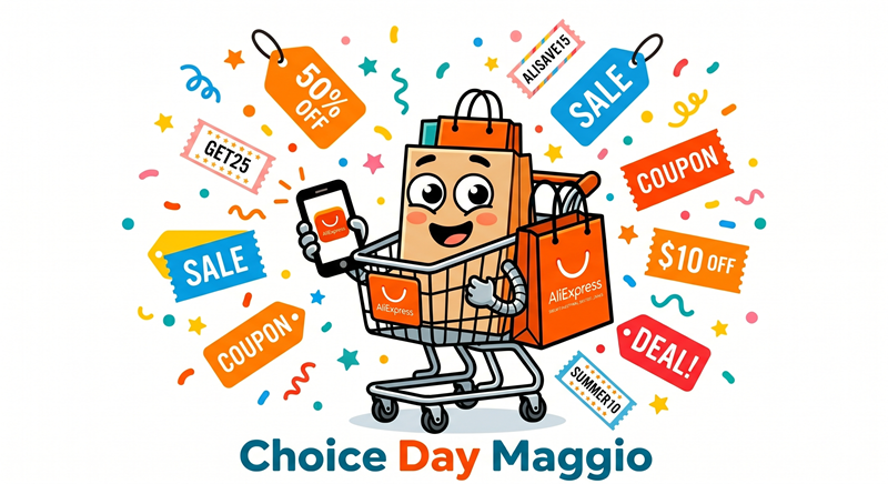 Choice Day Maggio 2026 Aliexpress