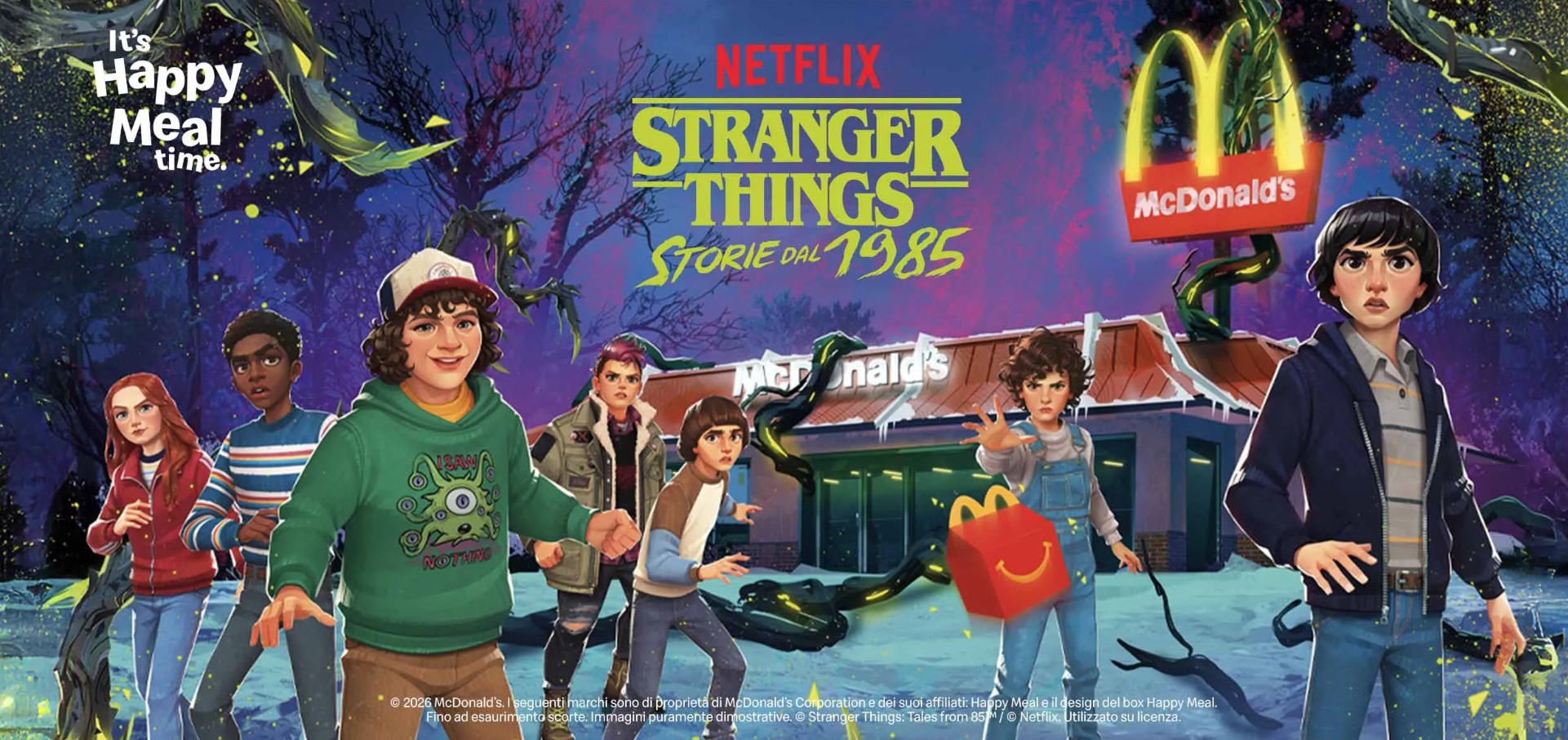 Happy Meal McDonald’s Stranger Things: 12 statuette da collezione
