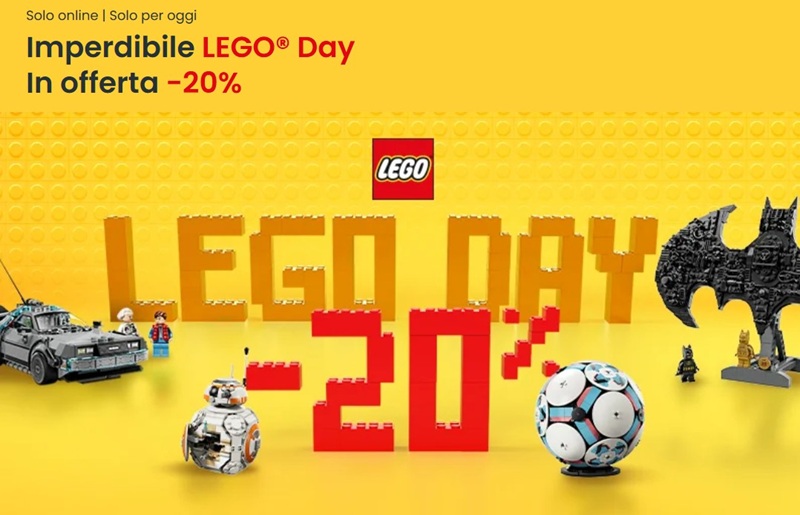 LEGO Day laFeltrinelli 2026